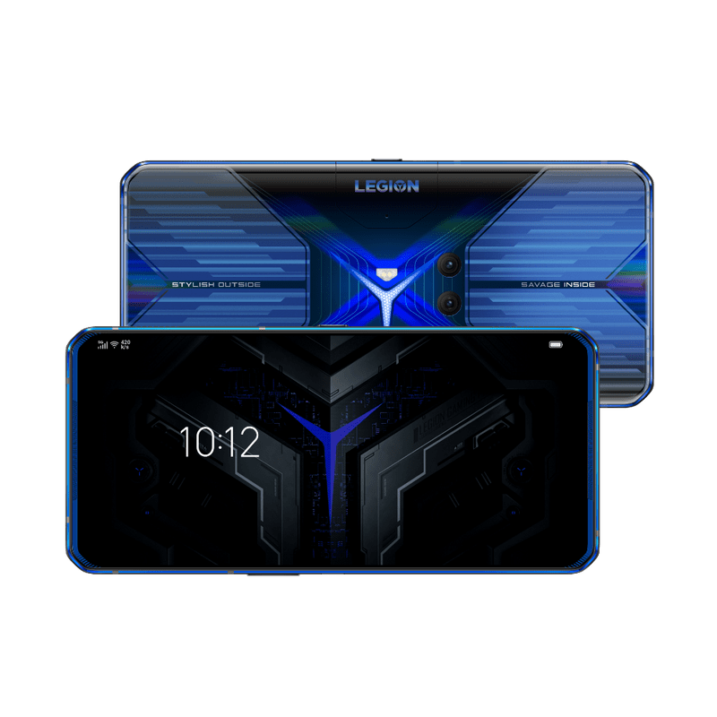 Smartphone-Lenovo-Legion-Dual-128GB-imagem-frontal-e-traseira-Curvada-Blazing-Blue-foto-1