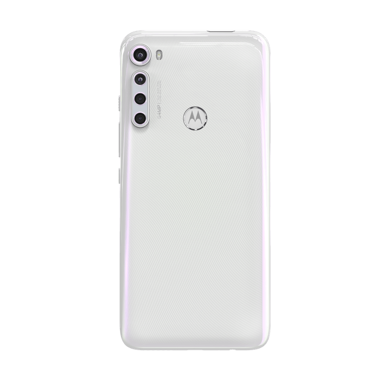 Smartphone-Motorola-one-fusion-plus-128gb-Imagem-Traseira-Branco-Prisma