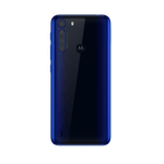 Smartphone-Motorola-one-fusion-64gb-Imagem-traseira-azul-safira