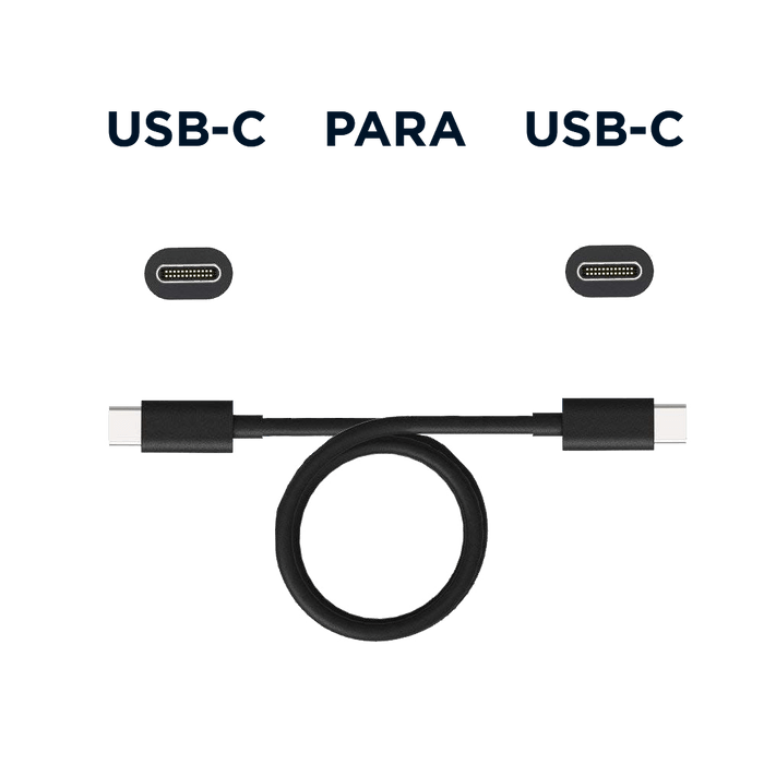 Cabo de dados e carga - conector USB-C para USB-C    1 Metro