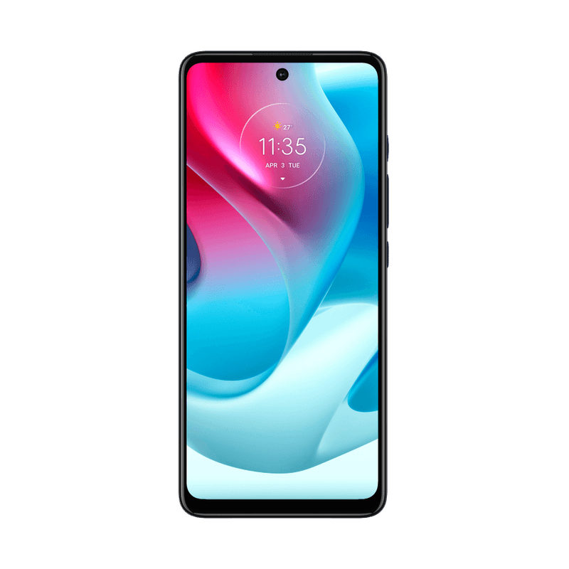 smartphone-moto-g60s-imagem-frontal-tela-azul