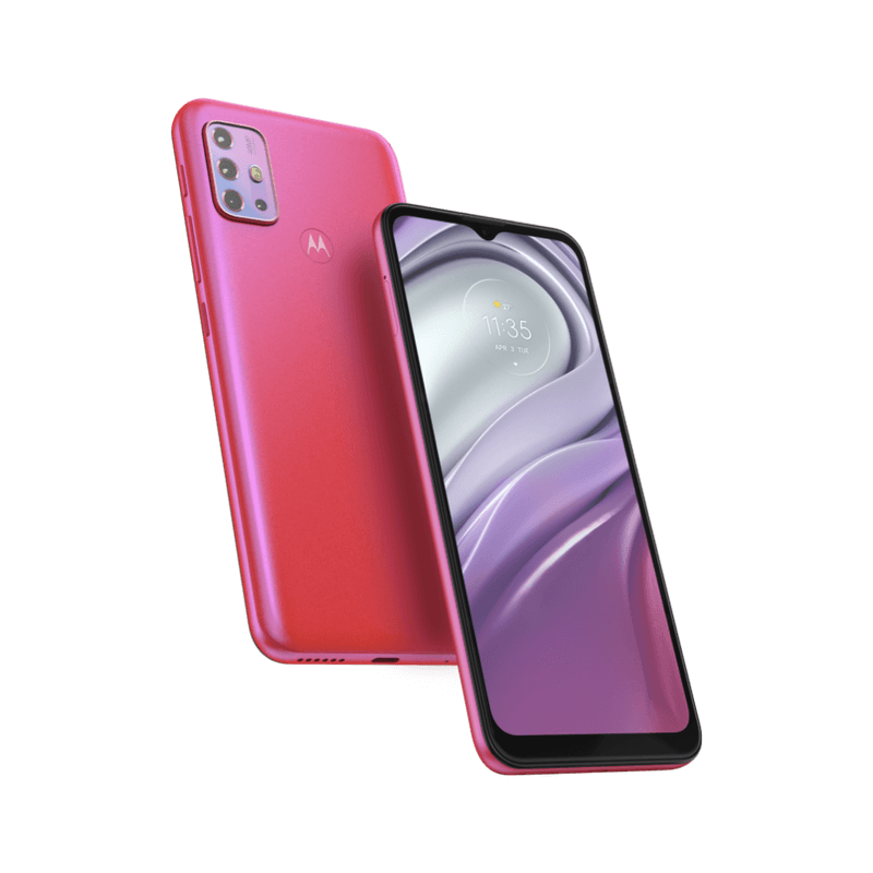 Celular Smartphone Motorola Moto G20 Xt2128 64gb Rosa - Dual Chip