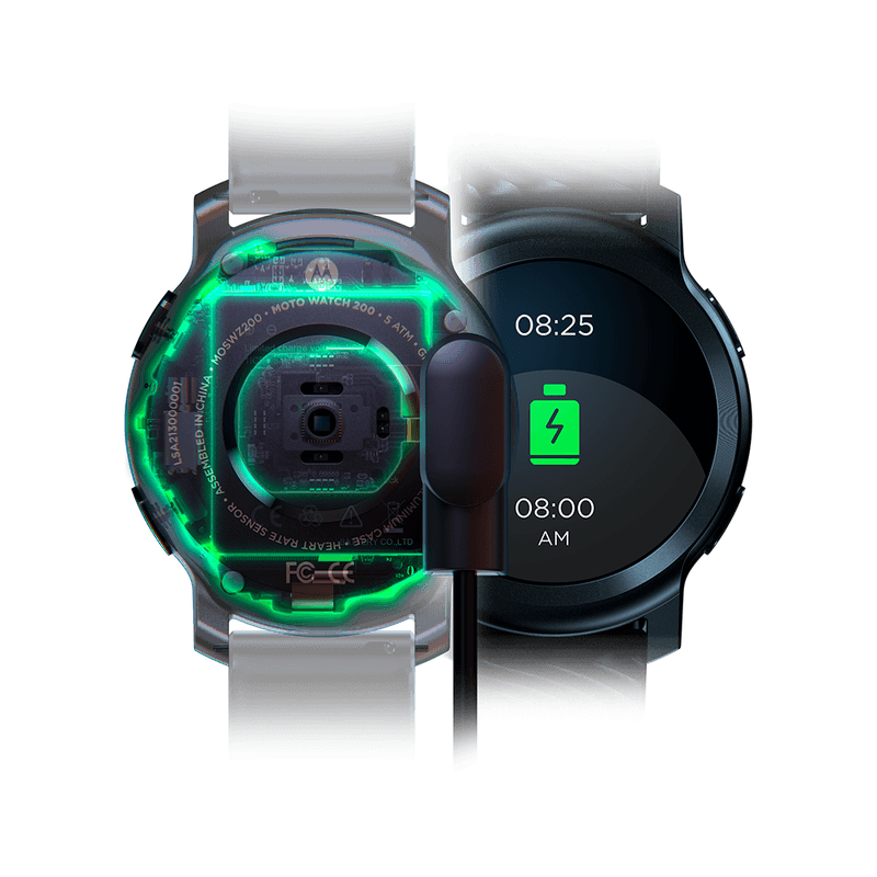 Relógio inteligente MotoWatch 100 Loja Oficial Motorola