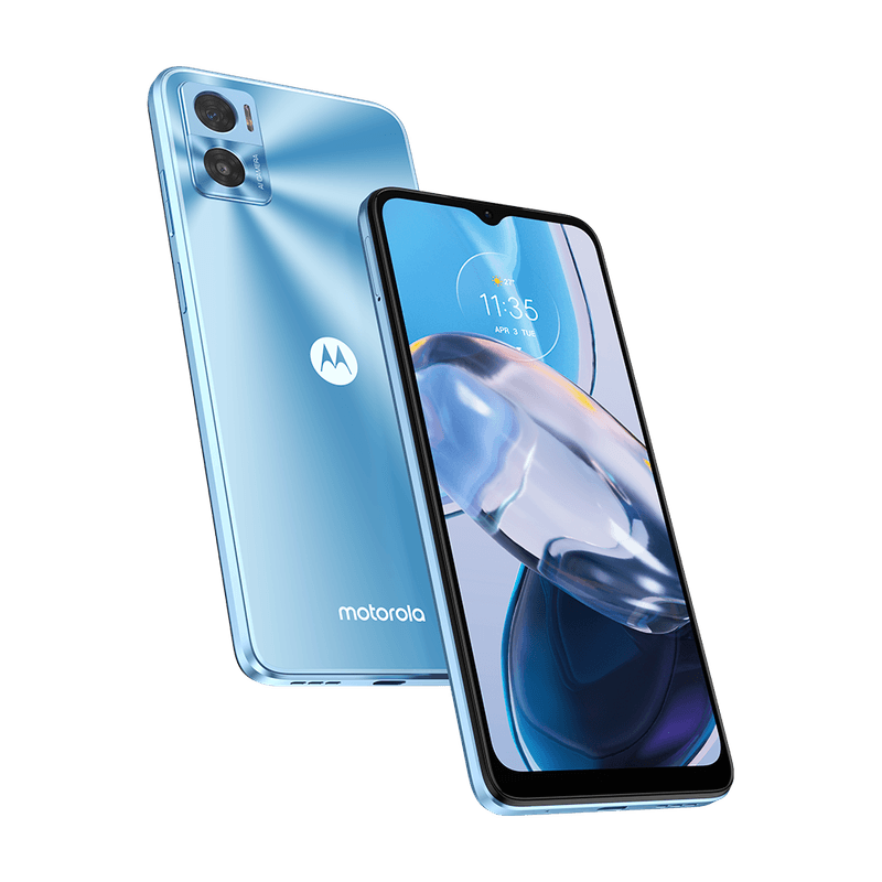 frente-smartphone-moto-e22-azul