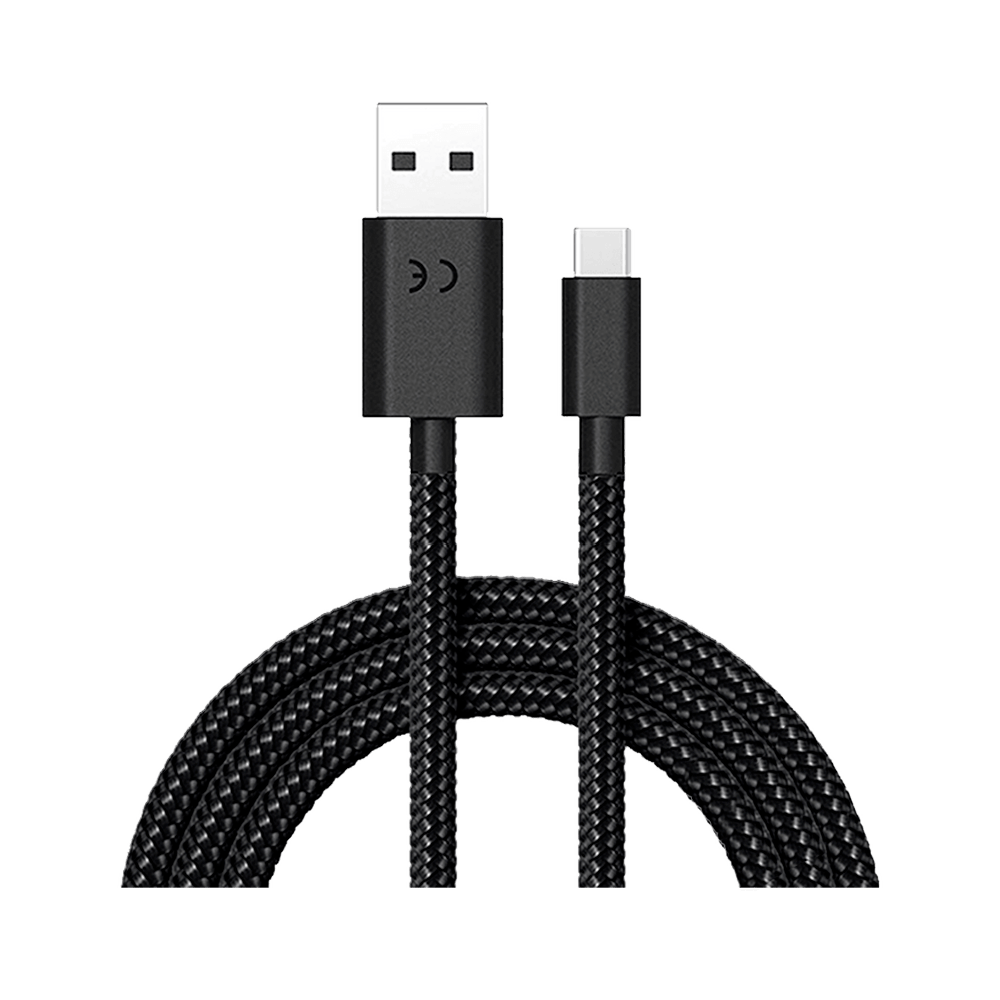 Cabo de dados de carga Motorola USB-A P/ USB-C 1.5 metros acabamento cordão
