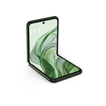 tela-dobrada-smartphone-motorola-razr-50-ultra-forest-green-silicon-leather