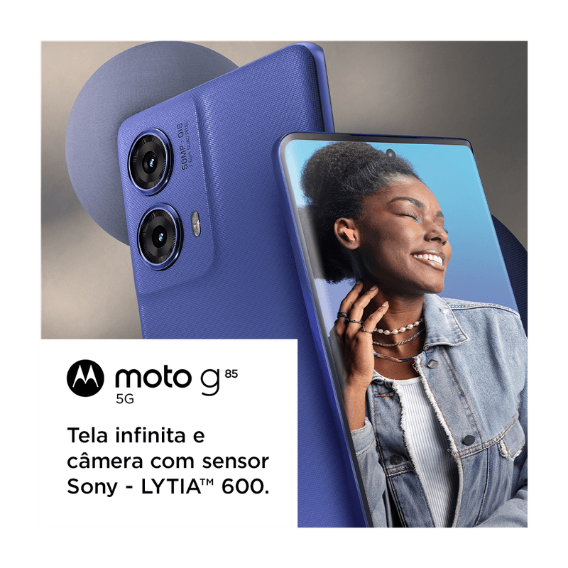 Celular Moto G85 5G 256GB | Loja Motorola Oficial