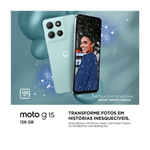 Tela-resistente-do-smartphone-celular-motorola-moto-g15-128gb-azul