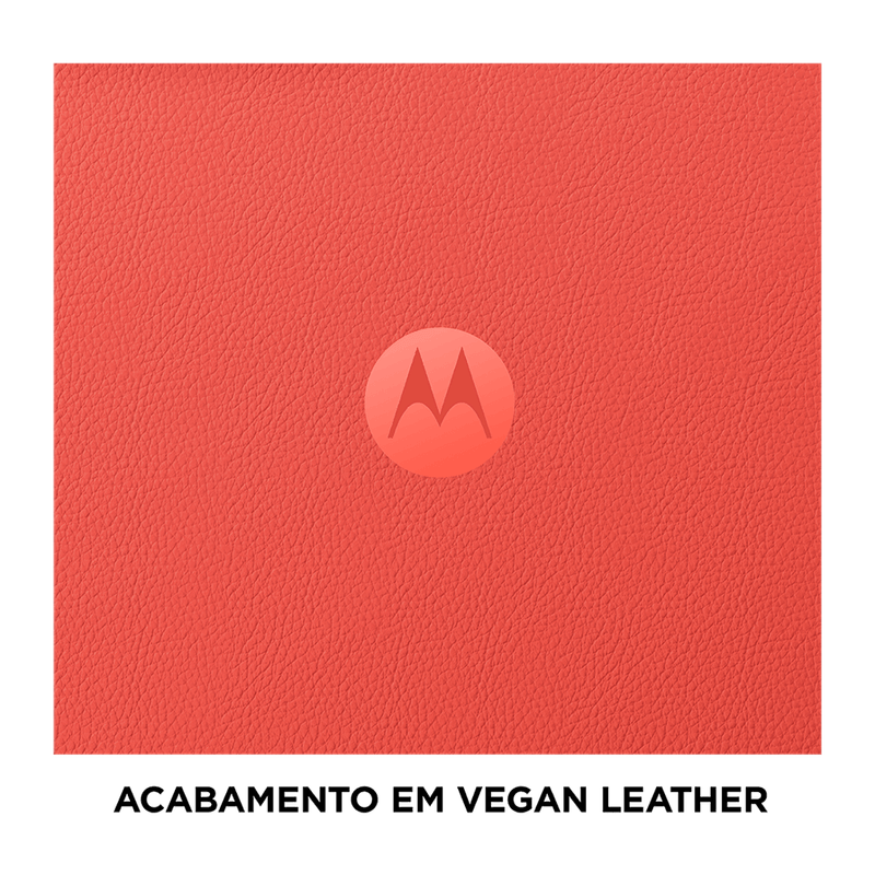 Smartphone-coral-moto-g35-5g-com-acabamento-em-couro