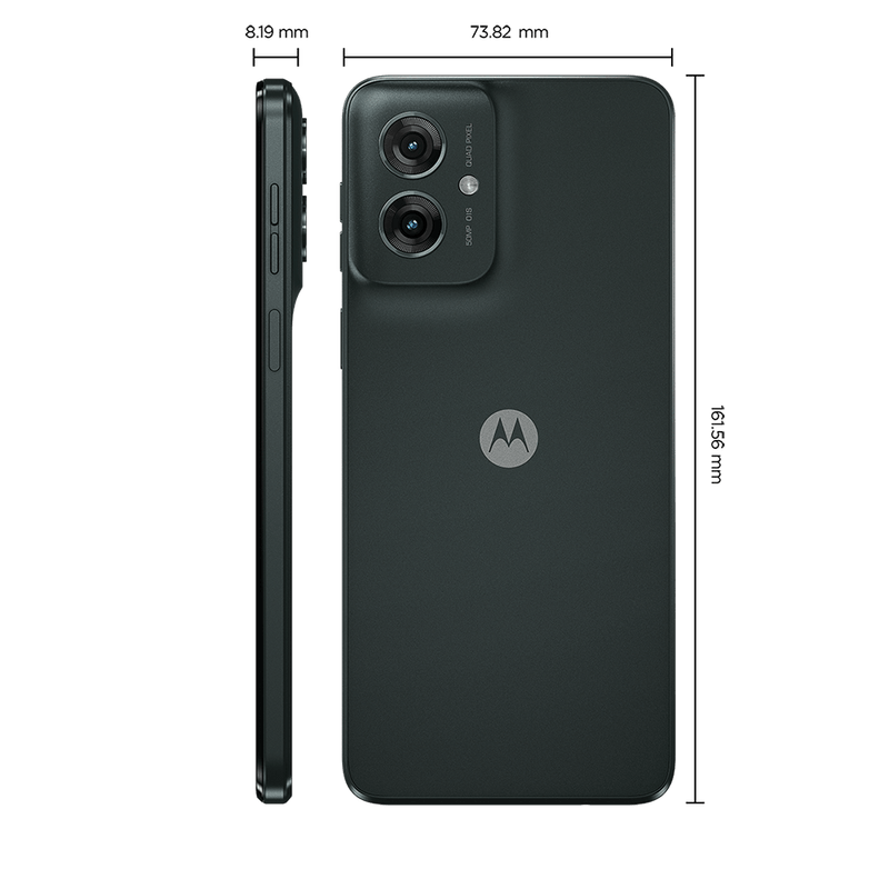 HONLEN Lederhülle Für Motorola Moto G55 5G – Business-Look, Stoßfest, Schwarz