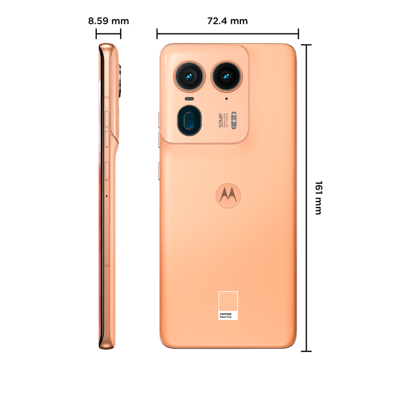 Dimensoes-dos-celulares-5g-Motorola-Edge-50-ultra-peach-fuzz