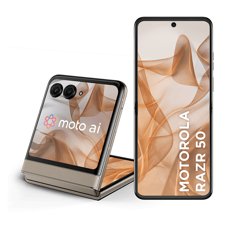 Smartphone-flip-com-tela-dobravel-motorola-razr-50-512gb-creme
