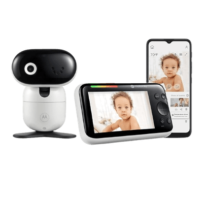Babá Eletrônica Motorola PIP1510 Connect Monitor Colorido 5" E Wi-Fi