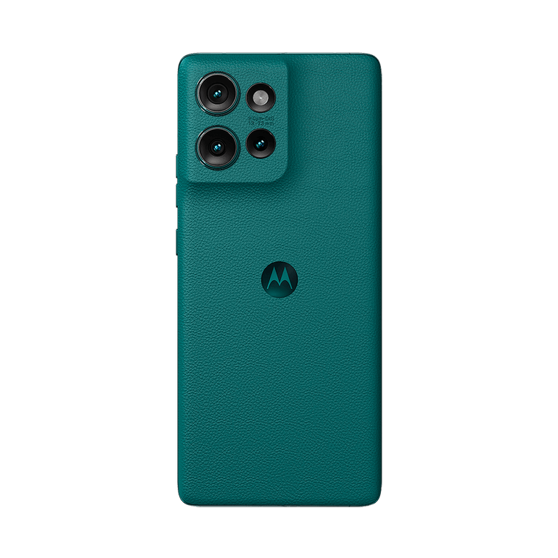 Traseira-do-smartphone-celular-motorola-edge-50-5g-verde
