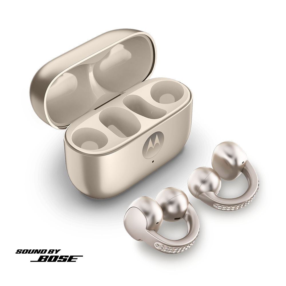 Fone de ouvido Sem Fio Moto Buds Loop Crystals by Swarovski  Sound by Bose, Bluetooth