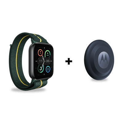Kit Smartwatch Motorola Moto Watch Fit + Moto tag