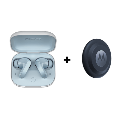 Kit Fone de ouvido Sem Fio Motorola Moto Buds + Moto tag
