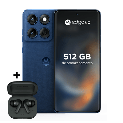 Kit motorola edge 60 e fone moto buds+