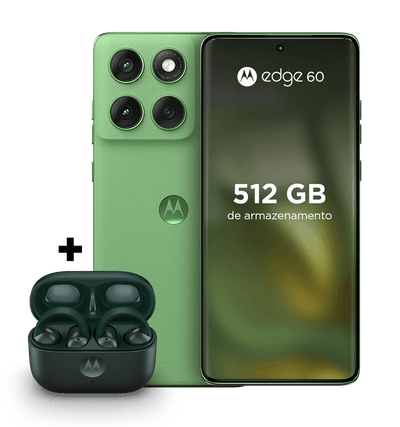Kit motorola edge 60 e fone moto buds loop