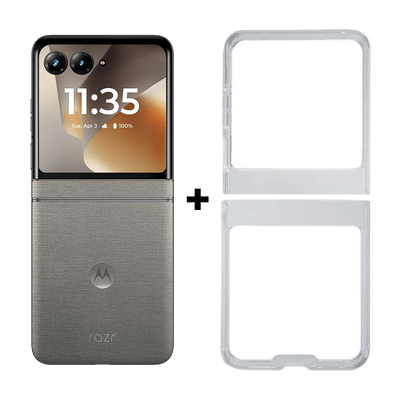 Kit Smartphone Motorola Razr 70 5G + capa protetora bumper