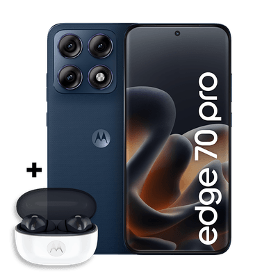 Kit Smartphone Motorola Edge 70 Pro 5G 256GB + Moto buds 2
